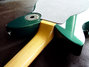 Rickenbacker 400/6 PW Refin, Cloverfield Green: Full Instrument - Rear