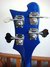 Rickenbacker 4003/4 , Midnightblue: Headstock - Rear