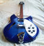 Rickenbacker 330/6 , Blueburst: Body - Front