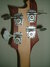 Rickenbacker 1999/4 RoMo, Fireglo: Headstock - Rear