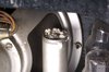 Rickenbacker Lunchbox 1934/amp , Black crinkle: Neck - Front
