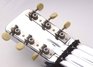 Rickenbacker NS 100/6 LapSteel, Silver: Headstock - Rear