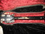 Rickenbacker B/4 LapSteel, Black: Headstock - Rear