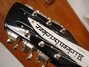 Rickenbacker 340/12 Refin, Black: Headstock
