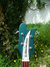 Rickenbacker 4001/4 V63, Turquoise: Headstock