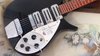 Oct 1990 Rickenbacker 325/6 JL, Jetglo: Close up - Free