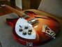Rickenbacker 330/6 , Fireglo: Close up - Free2