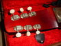 Rickenbacker 105/6 LapSteel, Burgundy: Headstock - Rear