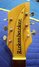 Rickenbacker 450/6 Combo, Black: Headstock