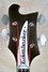 Rickenbacker 4001/4 , Jetglo: Headstock