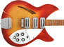 Rickenbacker 345/6 , Fireglo: Body - Front