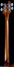 Rickenbacker 4001/4 , Autumnglo: Neck - Rear