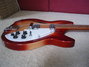 Rickenbacker 330/6 , Fireglo: Close up - Free2