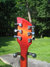 Rickenbacker 320/6 f hole, Fireglo: Headstock - Rear