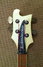 Rickenbacker 4005/4 BT, White: Headstock