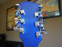 Rickenbacker 340/12 , Midnightblue: Headstock - Rear