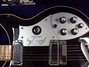 Rickenbacker 381/6 JK, Jetglo: Close up - Free
