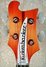 Rickenbacker 4001/4 , Fireglo: Headstock