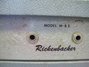 Rickenbacker M-8E/amp , Silver: Neck - Front