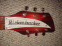 Rickenbacker 1997/6 f hole, Fireglo: Headstock