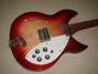 Rickenbacker 1997/6 f hole, Fireglo: Body - Front