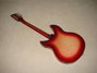 Rickenbacker 1997/6 f hole, Fireglo: Full Instrument - Rear