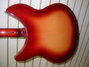 Rickenbacker 330/6 , Fireglo: Body - Rear