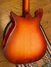 Jan 1966 Rickenbacker 450/12 Mod, Fireglo: Body - Rear