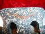 Rickenbacker 100/6 LapSteel, Gray Zolatone: Headstock - Rear