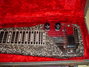 Rickenbacker 100/6 LapSteel, Gray Zolatone: Neck - Rear