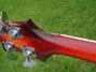 Rickenbacker 4003/4 , Fireglo: Neck - Rear