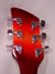 Rickenbacker 620/6 Mod, Fireglo: Headstock - Rear