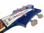 Feb 1982 Rickenbacker 4003/4 , Midnightblue: Headstock