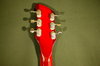 Rickenbacker 660/6 , Burgundy: Headstock - Rear