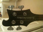 Jun 1982 Rickenbacker 4003/4 BT, Jetglo: Headstock
