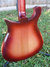 Rickenbacker ES17/6 Ryder, Fireglo: Body - Rear