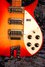 Rickenbacker 350/12 V63, Amber Fireglo: Close up - Free2