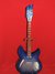 Rickenbacker 330/6 Mod, Blueburst: Full Instrument - Front