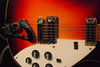 Rickenbacker 620/12 , Amber Fireglo: Close up - Free