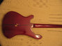 Aug 1979 Rickenbacker 4001/4 , Burgundy: Body - Rear