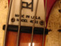 Rickenbacker 4001/4 , Burgundy: Close up - Free