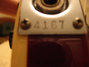 Rickenbacker 4001/4 , Burgundy: Close up - Free2