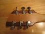 Rickenbacker 650/6 Dakota, Natural Walnut: Headstock - Rear