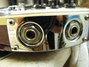 Rickenbacker 4001/4 , Burgundy: Close up - Free