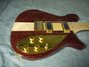Rickenbacker 650/6 Excalibur, Vermillion: Neck - Rear