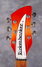 Rickenbacker 615/6 , Fireglo: Headstock