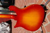 Feb 1980 Rickenbacker 620/12 , Fireglo: Body - Rear
