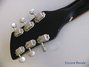 Rickenbacker 615/6 Mod, Black: Headstock - Rear