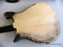 Jun 1965 Rickenbacker 615/6 Mod, Black: Body - Rear