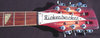 Rickenbacker 360/12 , Fireglo: Headstock